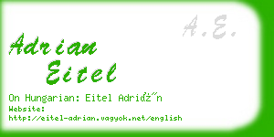 adrian eitel business card